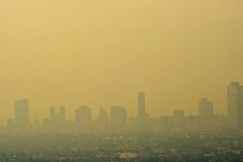 Ô nhiễm không khí tại Mexico City. (Nguồn: Guardian)