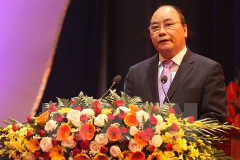 Thủ tướng Nguyễn Xuân Phúc. (Ảnh: Trần Việt​/TTXVN)