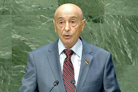 Chủ tịch Quốc hội được cộng đồng quốc tế thừa nhận của Libya, ông Aguila Saleh. (Nguồn: America.pink)