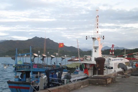 Tàu cá của ngư dân Việt Nam đang bị tạm giữ tại Philippines (Nguồn: update.ph)