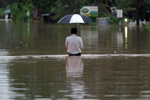 Lũ lụt ở Sri Lanka. (Nguồn: nbcnews)