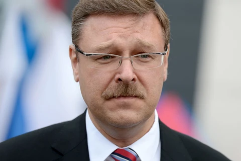 Chủ tịch Ủy ban Hội đồng Liên bang Nga về các vấn đề quốc tế, ông Konstantin Kosachev. (Nguồn: RIA Novosti)