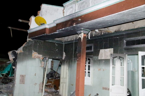 Hơn 30 căn nhà bị ảnh hưởng vì vụ nổ ở huyện đảo Phú Quý