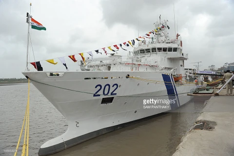 Tàu Samudra Paheredar. (Nguồn: Getty Images)