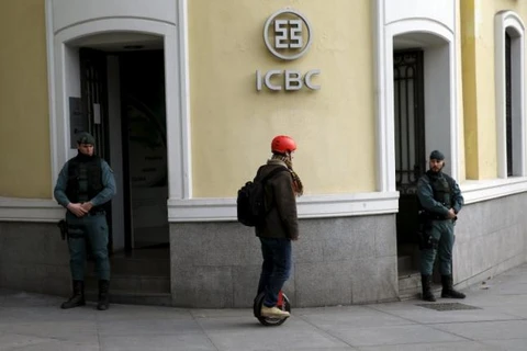 Chi nhánh Ngân hàng Công Thương Trung Quốc tại Tây Ban Nha. (Nguồn: Reuters)