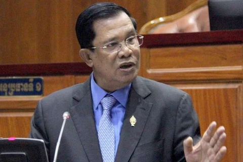 Thủ tướng Chính phủ Hoàng gia Campuchia, Samdech Hun Sen. (Nguồn: AFP)