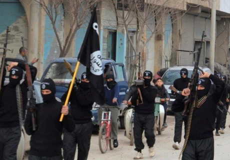 Các tay súng thuộc nhóm Nhà nước Hồi giáo tự xưng tại Syria. (Nguồn: Reuters)