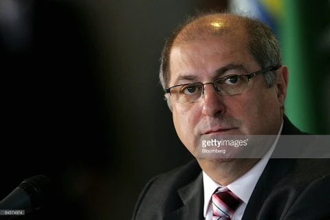 Cựu Bộ trưởng Thông tin Brazil Paulo Bernardo. (Nguồn: Gettyimages.com)