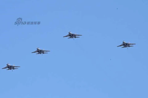 Không quân Trung Quốc. (Nguồn: Sina)