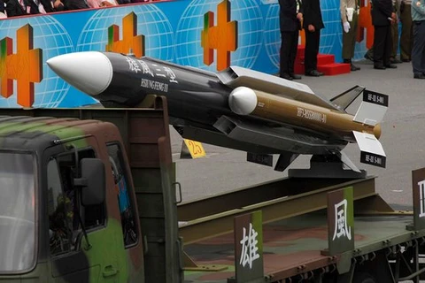 Tên lửa Hsiung Feng III. (Nguồn: Guardian)