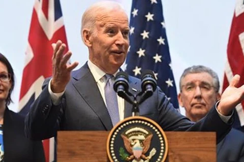 Phó Tổng thống Mỹ Joe Biden dự lễ khánh thành Trung tâm nghiên cứu ung thư toàn diện Victoria. (Nguồn: Fox News)
