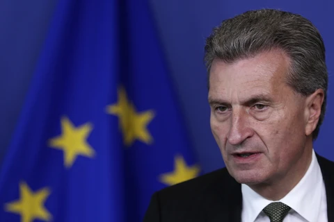 Ông Guenther Oettinger. (Nguồn: Politico.eu)