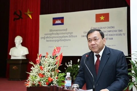 Đại sứ Campuchia Hul Phany. (Nguồn: Mpi.gov.vn)
