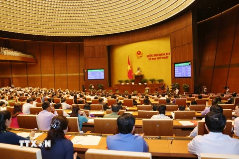 Các đại biểu tại phiên họp Quốc hội. (Nguồn: TTXVN)