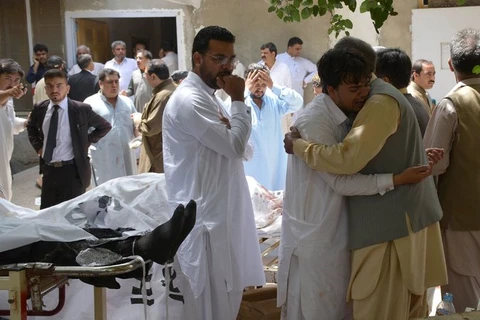 Hơn 90 người đã thiệt mạng trong vụ đánh bom. (Nguồn: AFP)