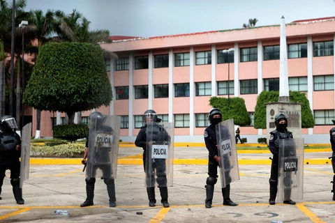 Cảnh sát Mexico. (Nguồn: AFP)