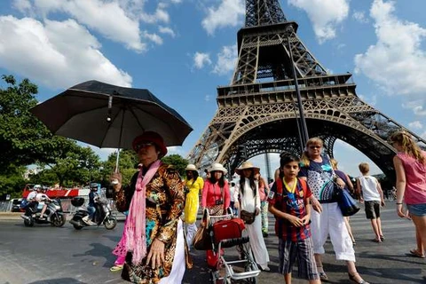 Khách du lịch tại Pháp. (Nguồn: Mercurynews.com)