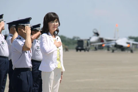 Bộ trưởng Quốc phòng Nhật Bản Tomomi Inada. (Nguồn: Kyodo)