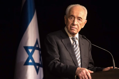 Cựu Tổng thống Israel Shimon Peres. (Nguồn: AFP)