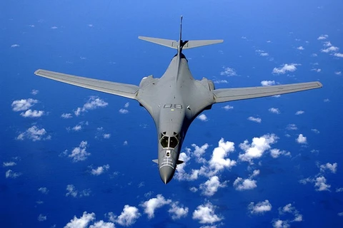 Máy bay ném bom chiến lược B-1B. (Nguồn: Wikipedia)
