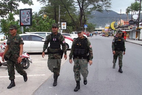 Cảnh sát Thái Lan. (Nguồn: EPA/TTXVN)