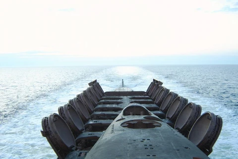 Tàu ngầm hạt nhân K-433 Svyatoi Georgiy Pobedonosets. (Nguồn: Reddit)