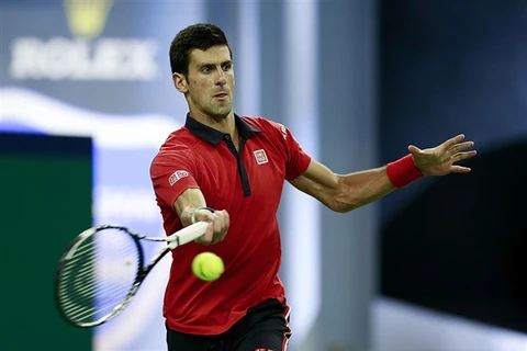 Tay vợt người Serbia Novak Djokovic. (Nguồn: AP)
