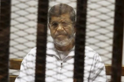  Cựu Tổng thống Hồi giáo Ai Cập bị lật đổ Mohammed Morsi. (Nguồn: AP)