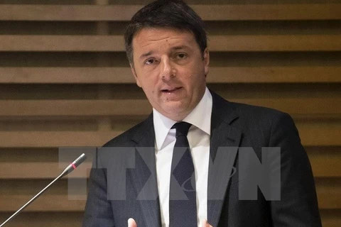 Thủ tướng Italy Matteo Renzi. (Nguồn: EPA/TTXVN)