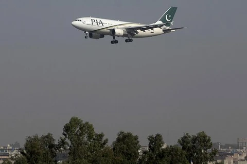 Một máy bay của Hãng hàng không quốc tế Pakistan. (Nguồn: Reuters)