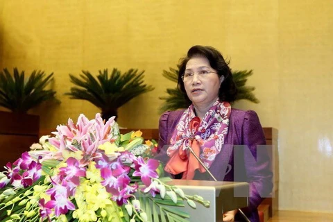 Chủ tịch Quốc hội Nguyễn Thị Kim Ngân. (Nguồn: TTXVN) 