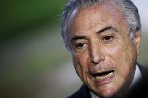 Tổng thống đương nhiệm Brazil Michel Temer. (Nguồn: BBC)