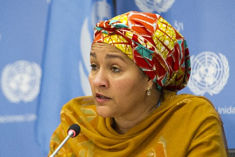 Bà Amina Mohammed. (Nguồn: Aitonline.tv)