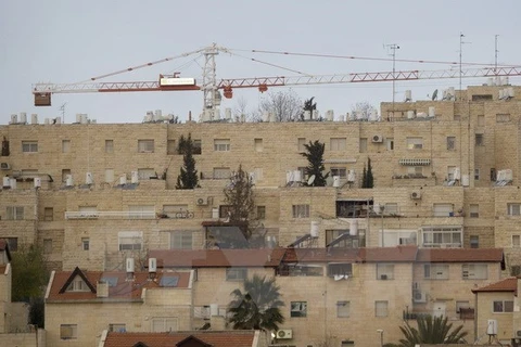 Khu định cư cho người Do Thái ở Jerusalem ngày 16/1/2011. (Ảnh: AP/TTXVN)