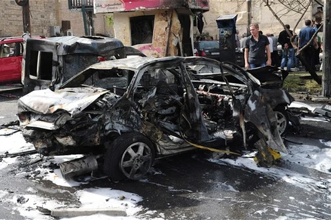 Một vụ đánh bom xe ở Syria. (Ảnh minh họa. Nguồn: Pinterest)