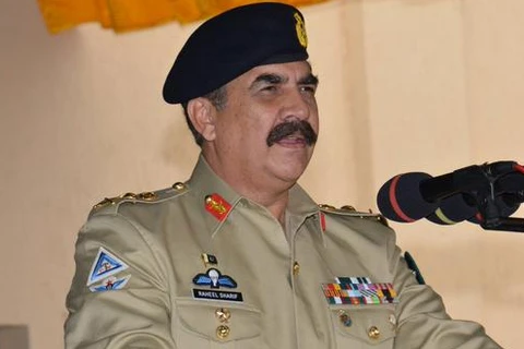 Tướng Raheel Sharif. (Nguồn: Pakistantv.tv)