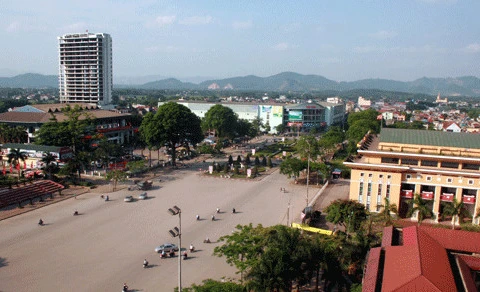 Quảng trường Võ Nguyên Giáp. (Nguồn: Thainguyencity.gov.vn)