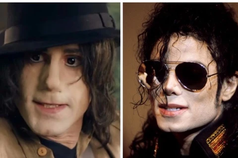 Tạo hình nhân vật trong vai Michael Jackson bị gia đình chỉ trích dữ dội. (Nguồn: PA)