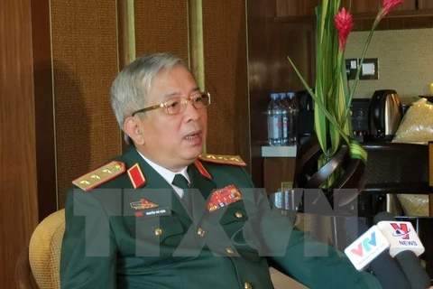 Thứ trưởng Bộ Quốc phòng Nguyễn Chí Vịnh. (Ảnh: Việt Dũng/TTXVN)