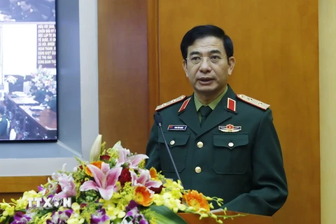 Trung tướng Phan Văn Giang, Ủy viên Trung ương Đảng, Tổng Tham mưu trưởng Quân đội nhân dân Việt Nam. (Ảnh: An Đăng/TTXVN)