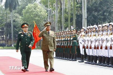 Thúc đẩy hợp tác song phương giữa quân đội Việt Nam-Cuba 