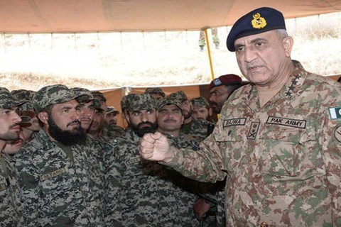Tư lệnh lục quân Pakistan, Tướng Qamar Javed Bajwa. (Nguồn: Dawn)