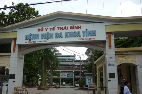 Bệnh viện đa khoa tỉnh Thái Bình. (Nguồn: mova.com.vn)