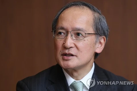 Đại sứ Nhật Bản tại Hàn Quốc, ông Yasumasa Nagamine. (Nguồn: Yonhap)