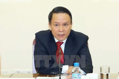 Ông Nguyễn Đức Lợi, Ủy viên Trung ương Đảng, Bí thư Đảng ủy, Tổng Giám đốc TTXVN. (Nguồn: TTXVN)