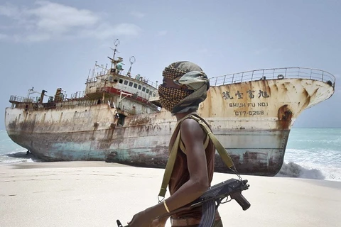Cướp biển Somalia. (Nguồn: AP)
