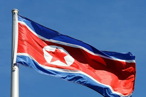 Quốc kỳ Triều Tiên. (Nguồn: Northkoreaflag)