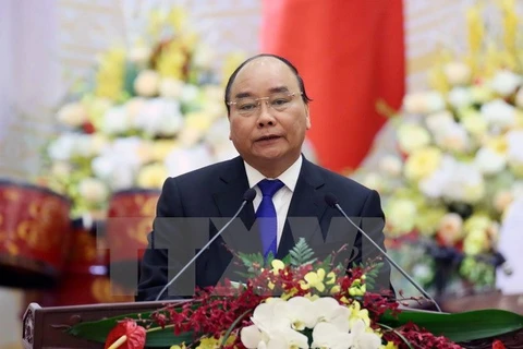 Thủ tướng Nguyễn Xuân Phúc. (Ảnh: Phạm Kiên/TTXVN) 