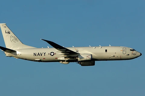 Máy bay do thám chống ngầm P-8A Poseidon của Mỹ. (Nguồn: Reuters)