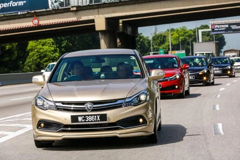 Xe Proton trên đường phố Malaysia. (Nguồn: New Straits Times)